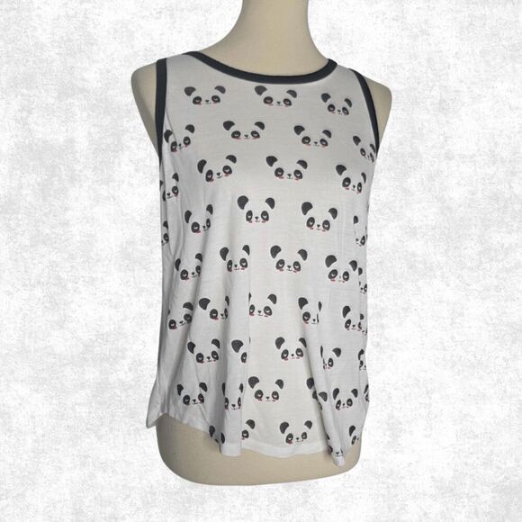 Revive KAWAII Panda Face Tank Top – Size Large - Picture 3 of 6